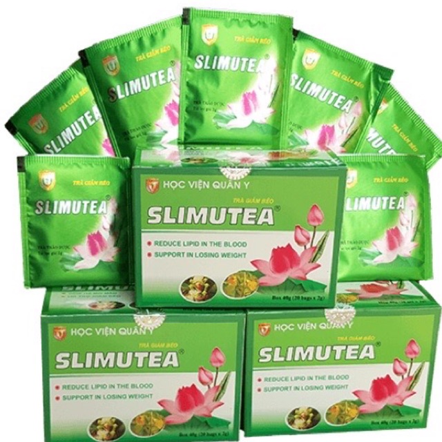 [Bán sỉ] 1 thùng trà Slimutea 36 hộp của Học viện Quân Y giúp giảm béo hiệu quả và an toàn như ý