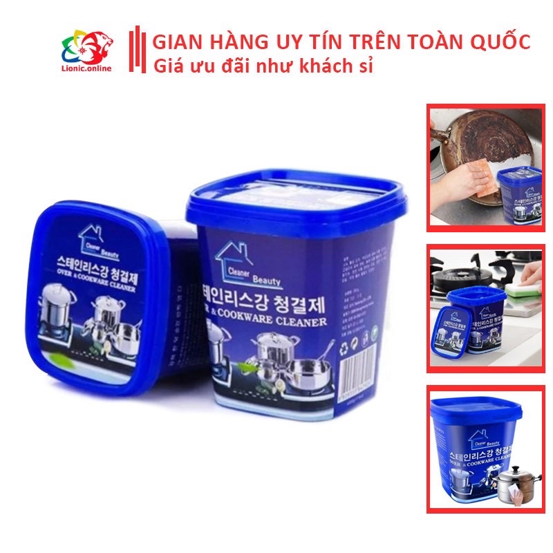 Bột Tẩy Rửa Xoong Nồi,Kem Tẩy Bếp Hàn Quốc,Vệ Sinh Nhà Bếp