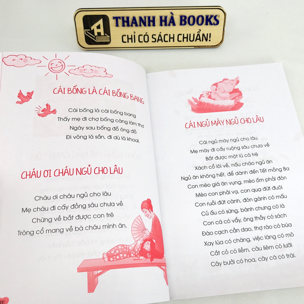 Sách - Cùng Con Học Nói (Trọn bộ 2 tập, lẻ tùy chọn Ca Dao và Đồng Dao, lẻ tùy chọn)