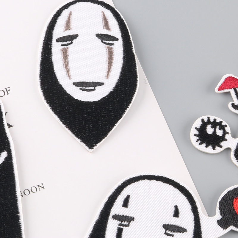 Miếng Dán Quần Áo Thêu Họa Tiết Hoạt Hình Dễ Thương Dùng Trang Trí DIY