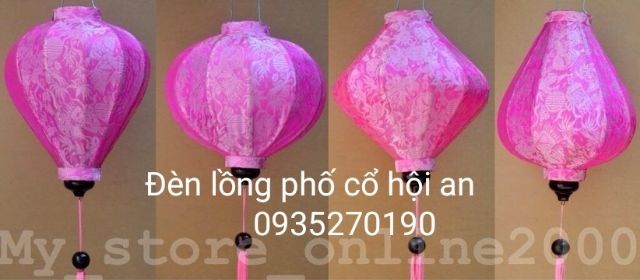 Đèn lồng hội an size 30