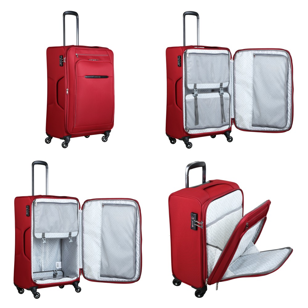 Vali Kéo Vải Du Lịch SAKOS VIVIAN 7 - Size L (30inch)/ Ký Gửi (Đại) - Khóa TSA - Chống Thấm, Trượt Nước