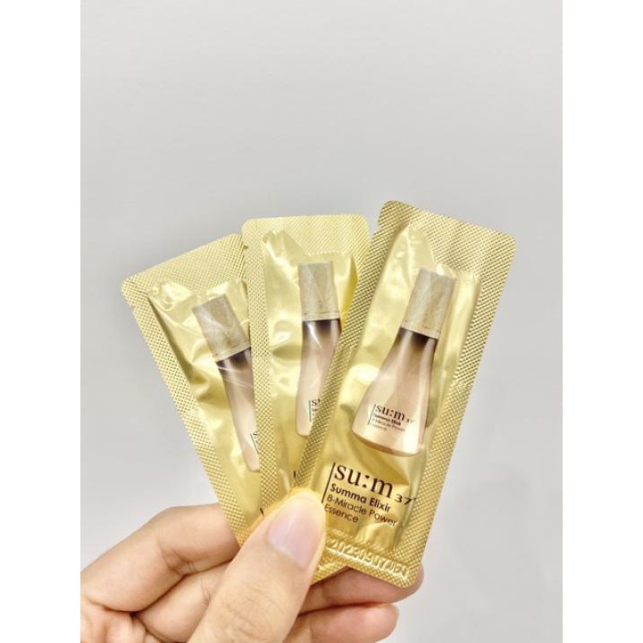 Gói Tinh chất vàng Siêu Dưỡng Chất 8 in 1 Summa Elixir 8-Miracle Power Essence chống lão hóa, săn chắc da (1 gói) | BigBuy360 - bigbuy360.vn