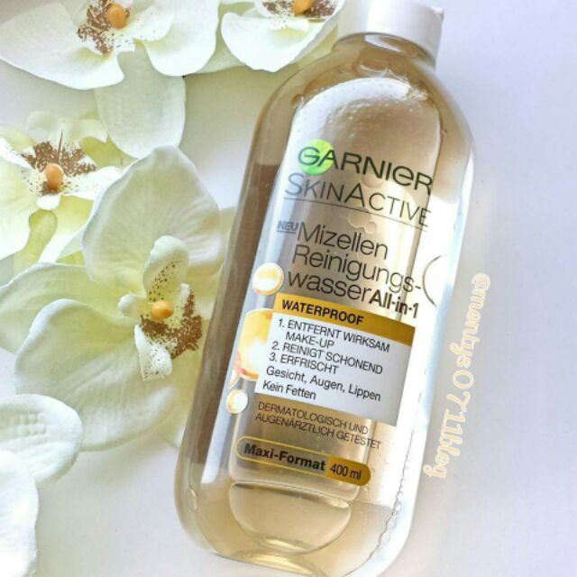 (Hàng oder sale)Tẩy trang Ganier vàng Đức 400ml | BigBuy360 - bigbuy360.vn