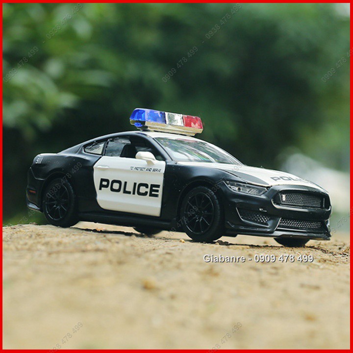 Mô Hình Kim Loại Ford Mustang Police – Tỉ Lệ 1:32  - 9715.5