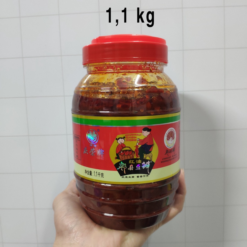 TƯƠNG ĐẬU BẢN ( TƯƠNG ĐẬU TỨ XUYÊN ) LỌ 500G VÀ 1,1KG