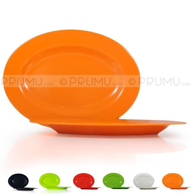 Đĩa Melamine 3 Tầng Hình Oval 2495 10 Inch Chất Lượng Cao