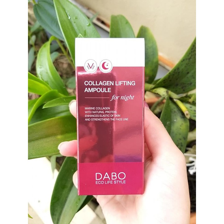 Tinh chất Cao cấp Collagen nâng cơ , chống lão hóa ban đêm - DABO Collagen Lifting Ampoule 30ml - Hàng Chính Hãng