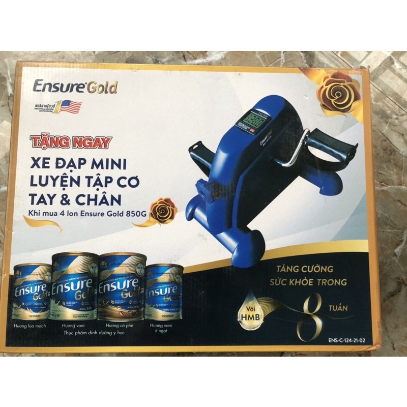 Xe đạp mini luyện tập cơ tay và chân