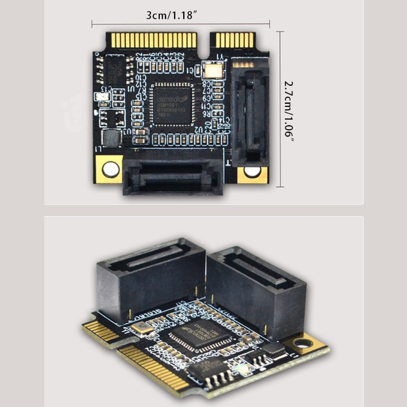Card Chuyển Đổi PCI-E PCI Sang 2 Cổng 3 0 SD Chuyên Dụng Cho Máy Tính