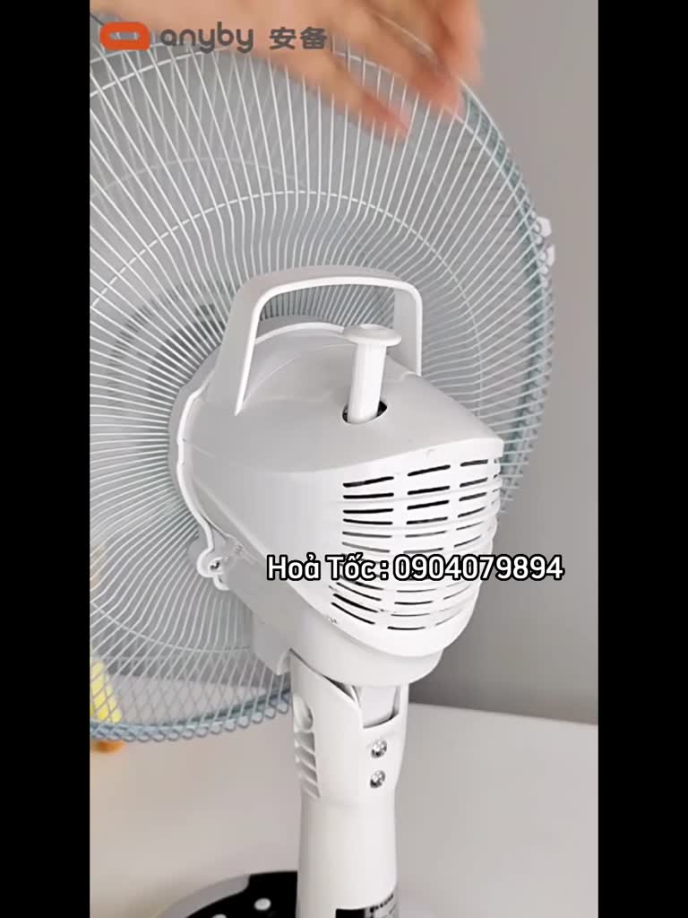 Quạt Tích Điện To Sạc Dự Phòng Có Đèn Led Siêu Bền 45h Chính Hãng ANYBY | BigBuy360 - bigbuy360.vn