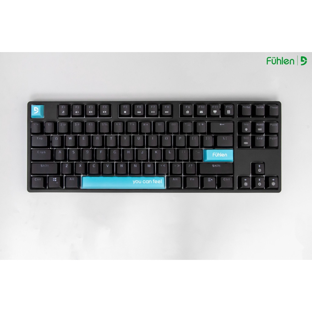 Bàn phím cơ Fuhlen D87s RGB Bản 2022 Nine seri  - Bảo hành chính hãng 2 năm