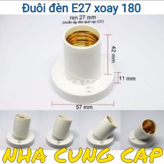 (GIÁ HỦY DIỆT) ĐUÔI ĐÈN ĐA NĂNG XOAY 180°