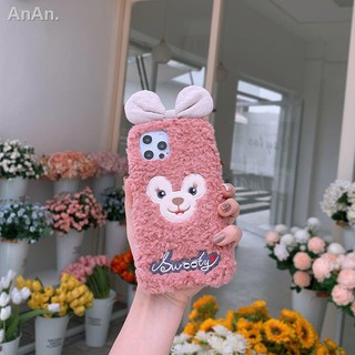 ♨ஐ ஐ❣Plush bow shirley iphone12pro max apple 11 ốp lưng điện thoại x / xs / xr mềm 7 / 8plus nữ 6