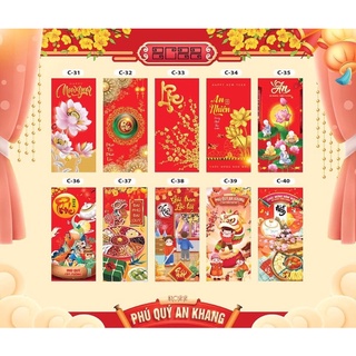 Sỉ 1000 Lì Xì Tết 2022 (tặng kèm túi bóng)