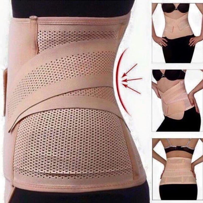 Đai Nịt Bụng Quấn Tan Mỡ Hàng Loại Đẹp Siêu Giảm Mỡ Bụng