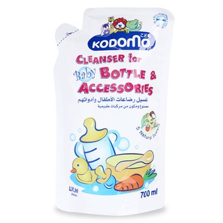  Nước Rửa Bình Sữa Kodomo túi 700ml( hàng chuẩn có tem công ty phân phối) sỉ SLL