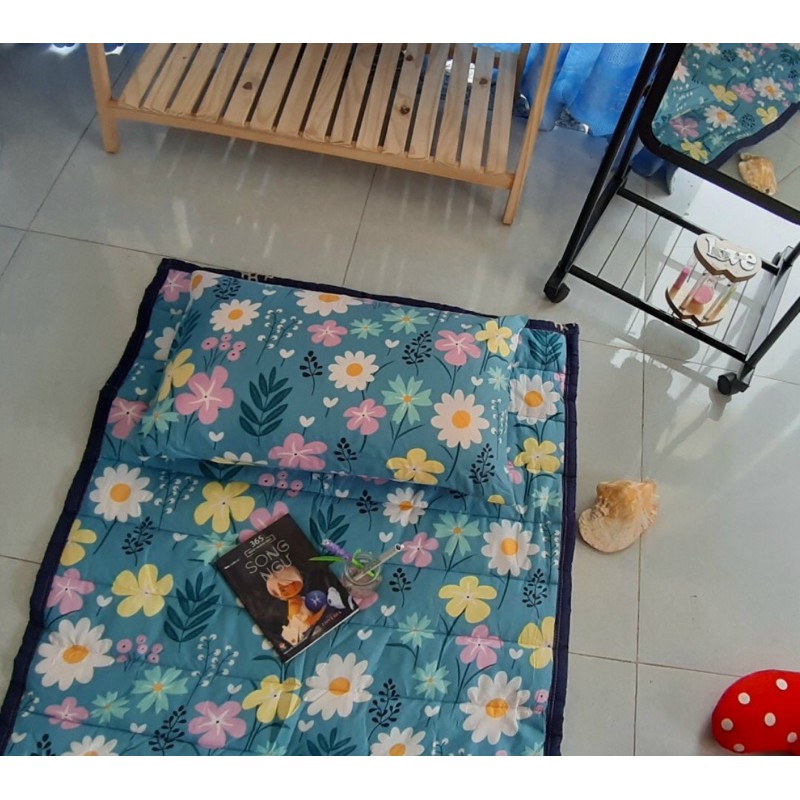 Nệm văn phòng 80x180cm+vỏ gối 40x60