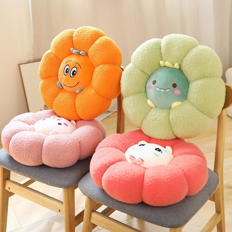 Đệm Ghế Sofa, Đệm Ngồi, Đệm Tựa Lưng Hình Động Vật Dễ Thương