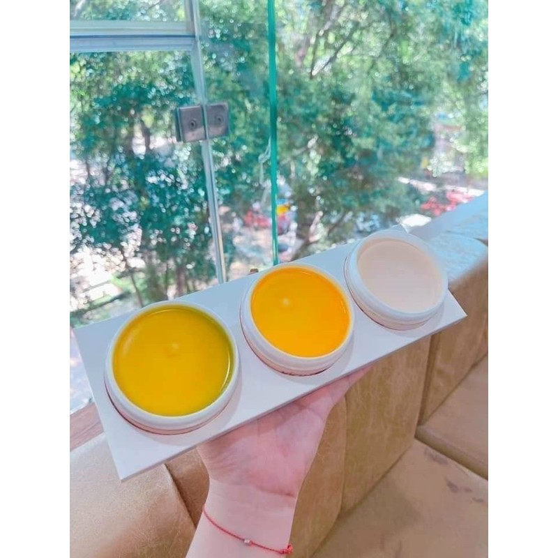 COMBO 3 HỦ KEM SON TAM SẮC CHÍNH HÃNG