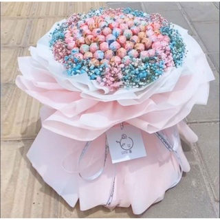 Bó hoa kẹo mút Lollipop/ sôcôla Rocher khổng lồ