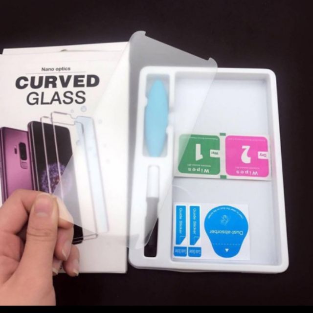 Kính Cường Lực Full Keo UV Nano SAMSUNG S10e