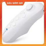 Kính thực tế ảo VR Box phiên bản 2 (Trắng) và tay cầm chơi game tặng 1 giá đỡ điện thoại hình con heo