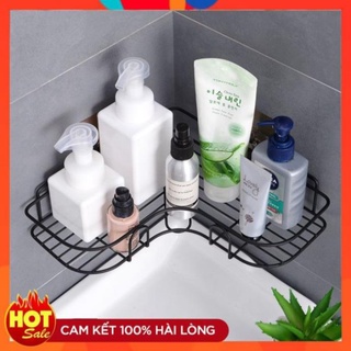 Kệ góc sắt dán tường nhà tắm