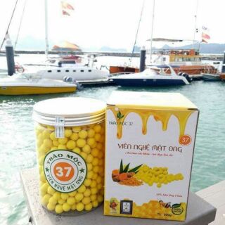 Viên tinh bột nghệ Mật ong 37