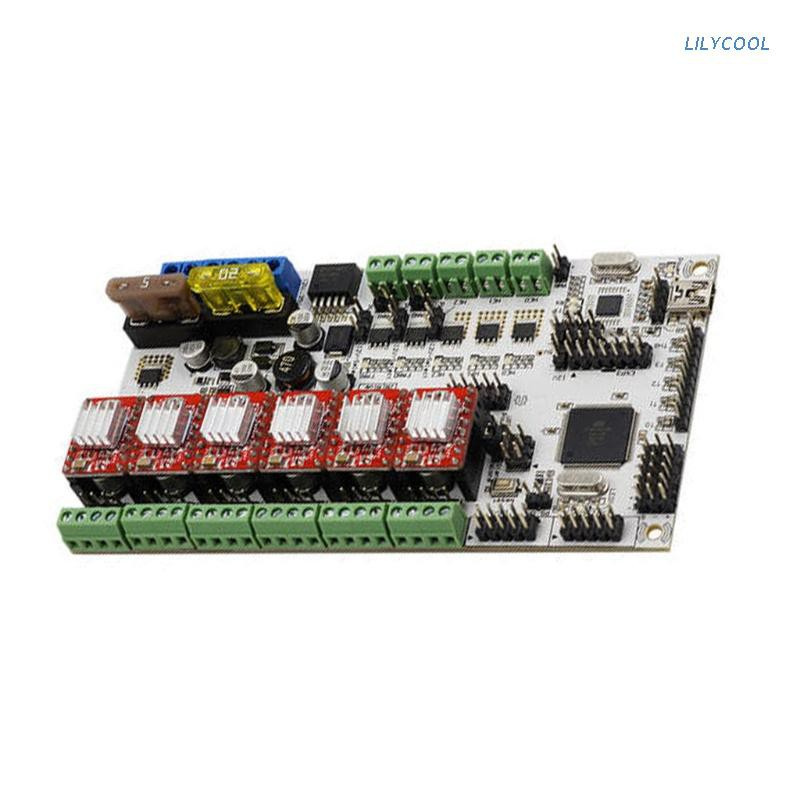 LILY* A4988 Stepper Motor Driver With Heatsink 3D Printer Parts Step Stick Carrier Reprap Stepper Driver