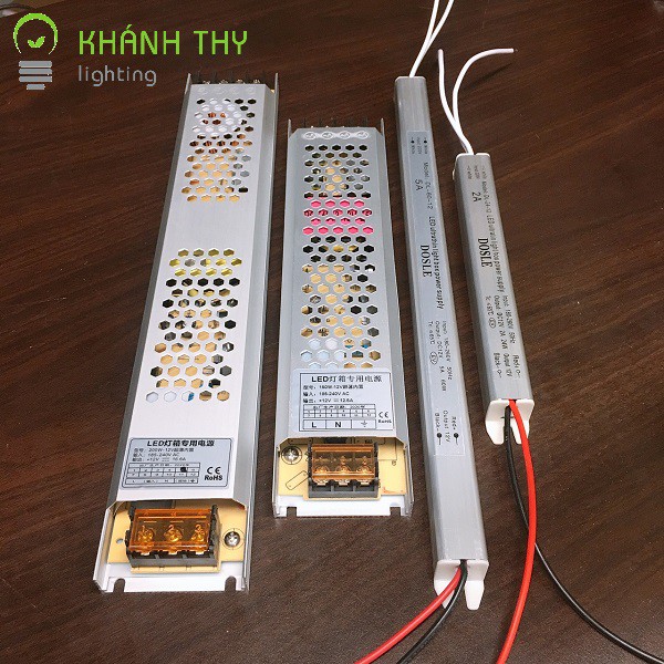 Nguồn tổ ong dẹp 12v, nguồn dài, nguồn mỏng 12v 10a, 12,5a, 16.7a 25a, 33a giá rẻ loại tốt