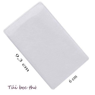 🐑SET 5 VỎ BỌC THẺ ATM, CĂN CƯỚC...TRONG SUỐT