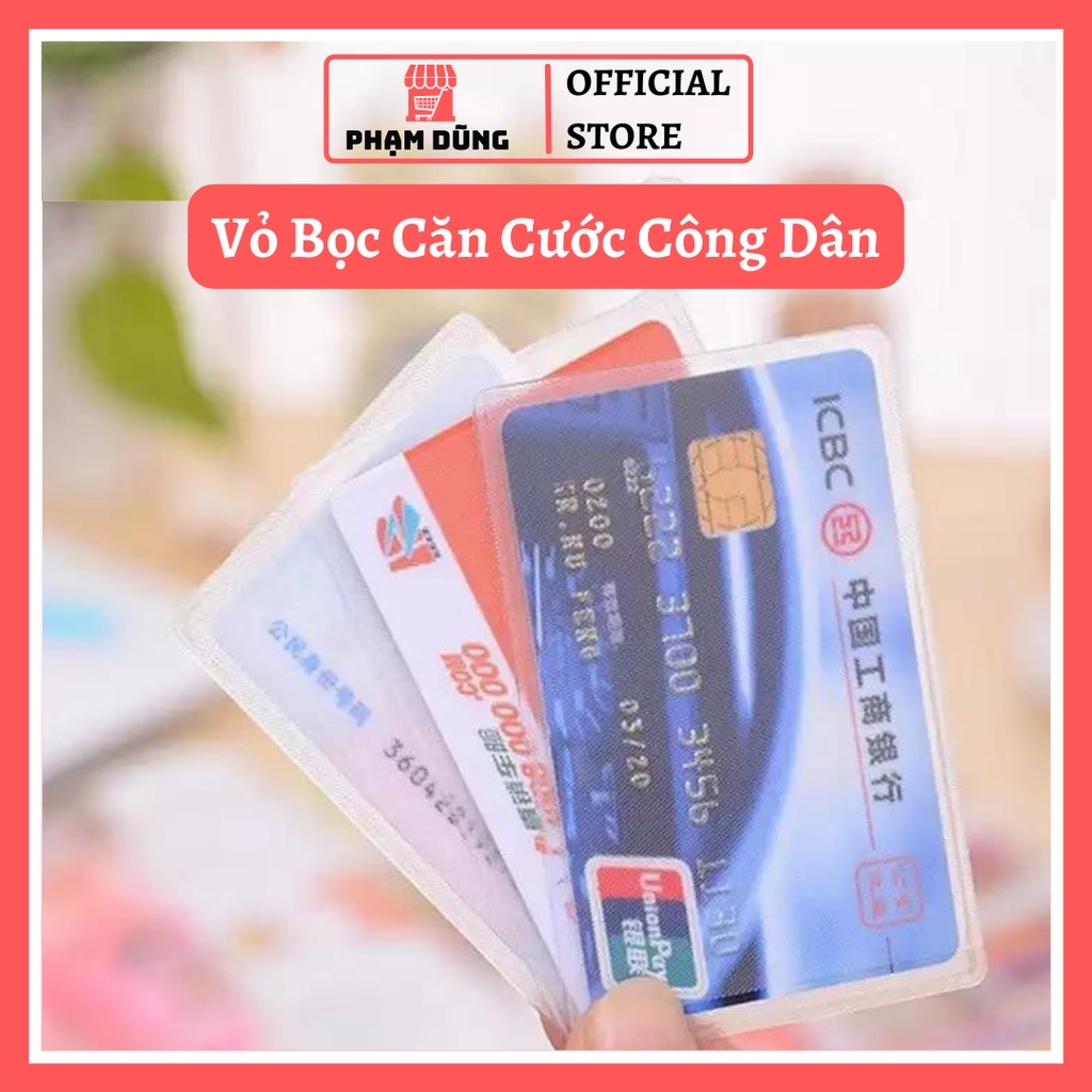 Túi Đựng Thẻ Căn Cước Công Dân , Bằng Lái Xe , ATM , Vỏ Bọc Thẻ Sinh Viên