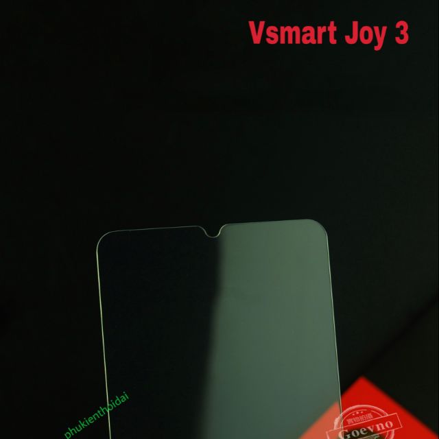 Kính cường lực Vsmart Joy 3 FREESHIP Từ 50k trong suốt hiệu Goevno cao cấp trơn mượt ( tặng keo mép )
