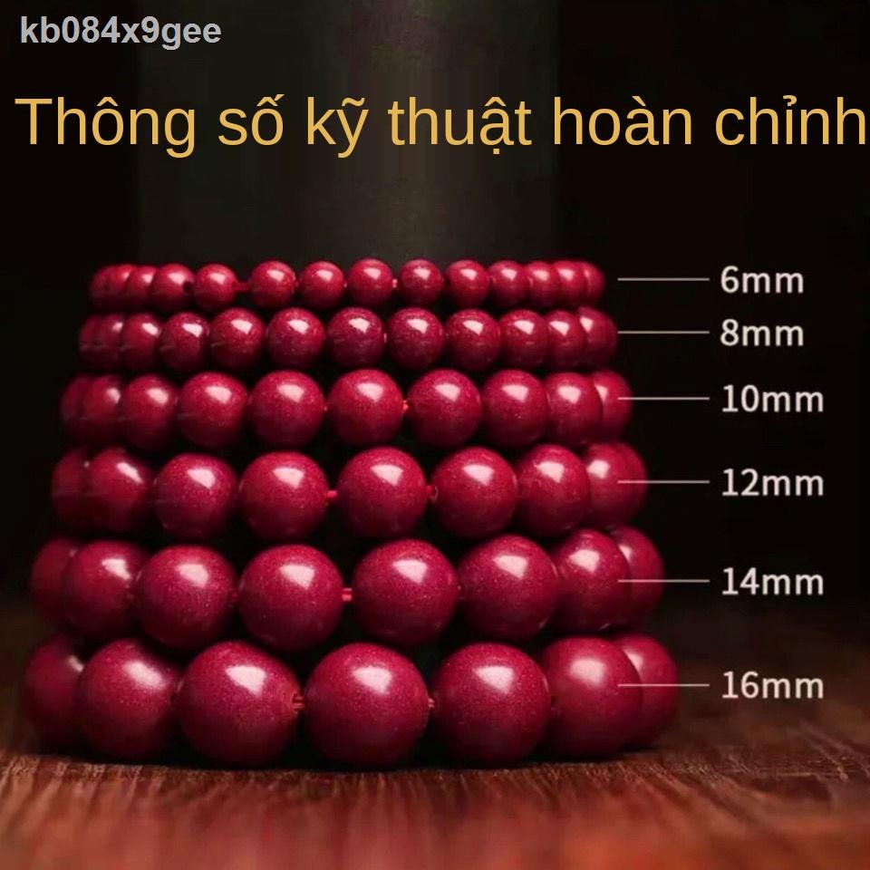 ▬✤❈Cinnabar vòng tay ác linh hạt chuyển giao thiên nhiên hoàng đạo thần hộ mệnh của đàn ông và phụ nữ màu tím vòng tay c