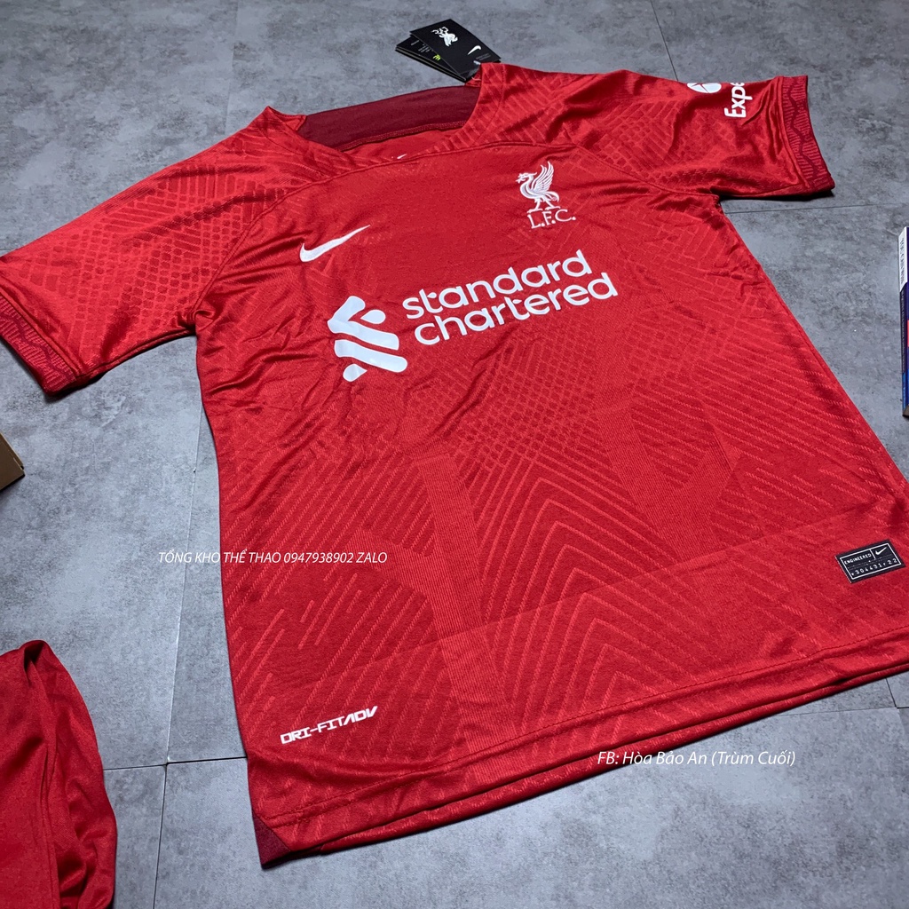 [Giá sốc] Bộ quần áo bóng đá CLB Liverpool cao cấp bản thái mùa 2022-2023