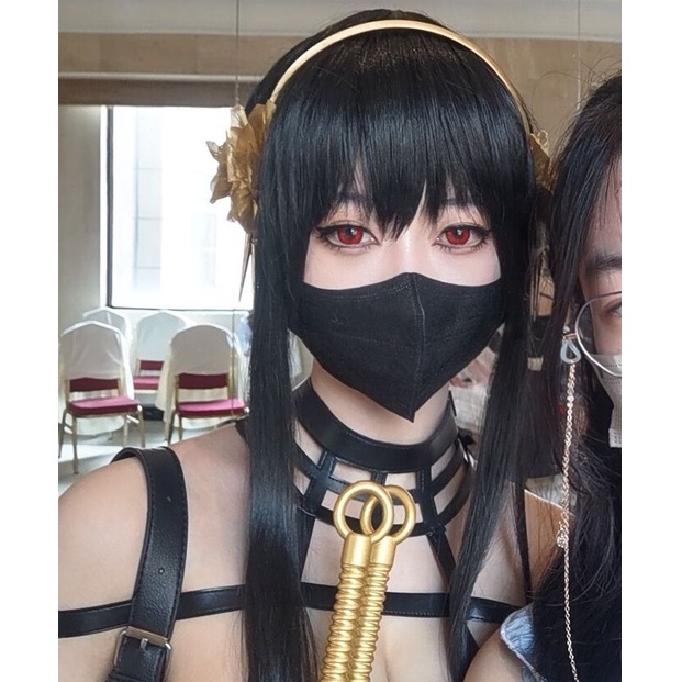 Wig/tóc giả cosplay Yor Briar Spy x family gia đình điệp viên xanh đen