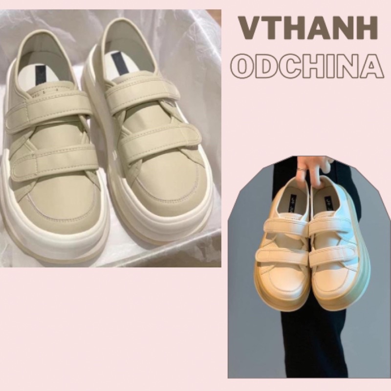 Giày Dán Đế Bánh Mì Hách Dáng Mẫu Mới Nhất 2022(Hàng QC Oder) KÈM ẢNH THẬT