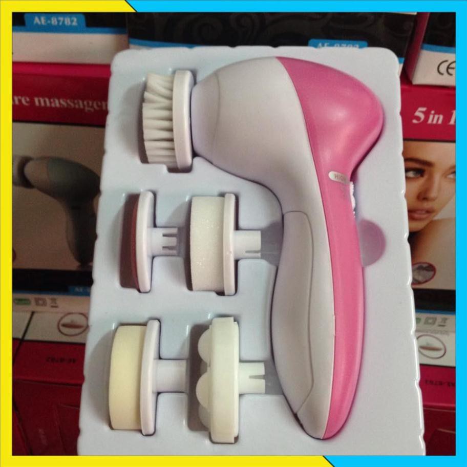 Máy Rửa Mặt, Massage Mặt 5 In 1 Beauty Care Massager đa dạng tiện dụng nhiều chức năng