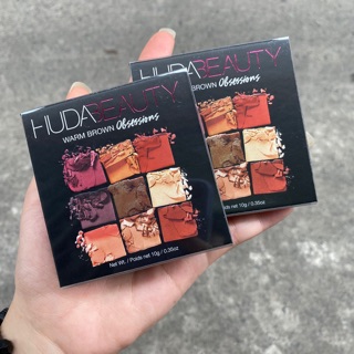 BẢNG PHẤN MẮT HUDA BEAUTY WARM BROWN OBSSESSIONS.