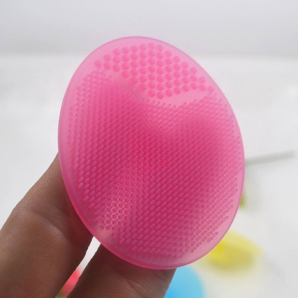 1Pc Silicone Multifunction facial Soft cleansing brush Baby Shower Hair Wash Pad Face Exfoliating