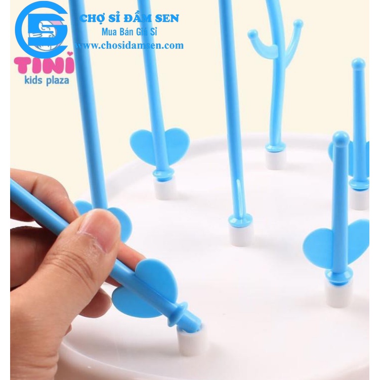 Kệ phơi bình sữa và phụ kiện cho bé/ kệ úp bình sữa cho bé G352-GiaBinhSua