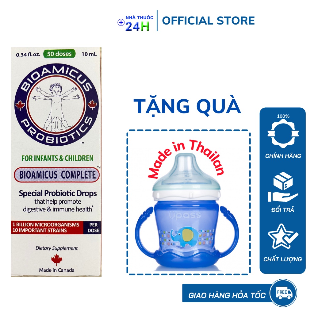 ✅ Men vi sinh 10 chủng Bioamicus Complete { Chính hãng }