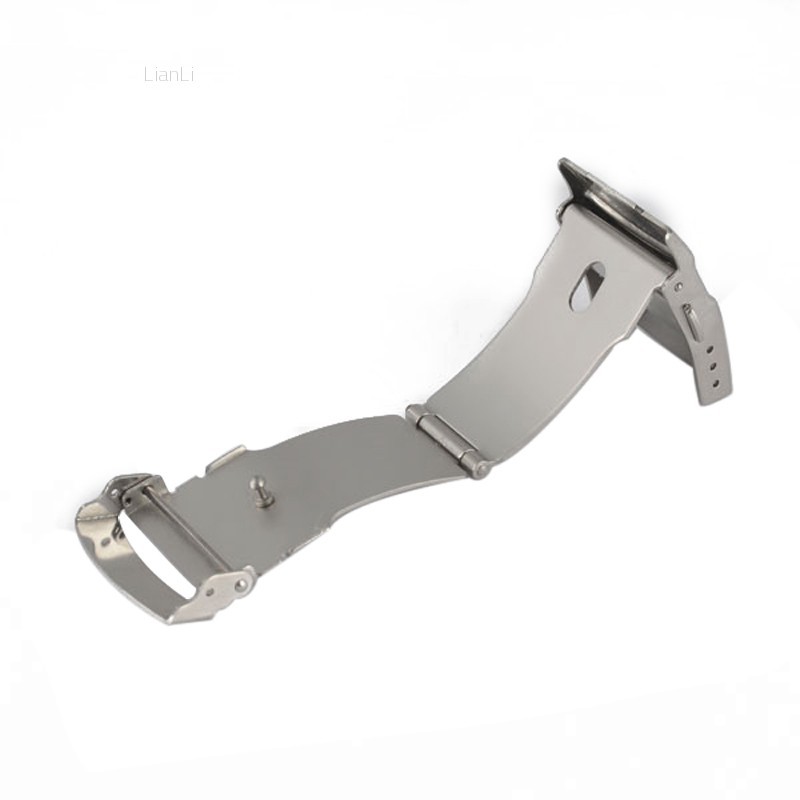 Dây đeo đồng hồ gấp gọn 12 / 14 / 16 / 18 / 20 / 22 / 24mm kèm khóa