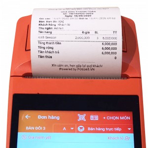 Máy bán hàng cầm tay thông minh POS365 Sunmi V1S đã sd 1-2 lần còn mới 90% | BigBuy360 - bigbuy360.vn