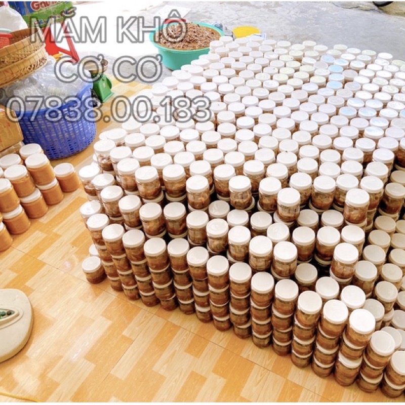 Mắm Cá Linh Loại 1 Đặc Sản Châu Đốc Hũ 500g, Mắm Nêm Nhà Làm Siêu Ngon, Mắm Cá Cơ Cơ