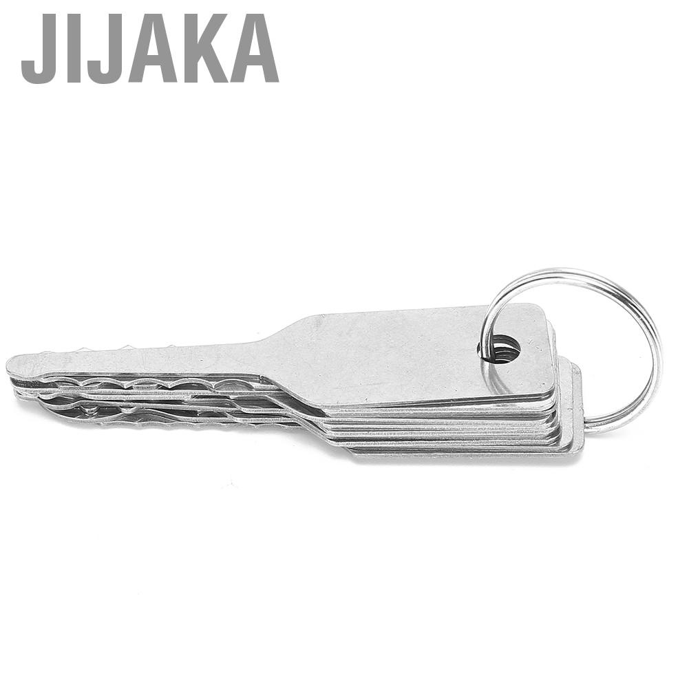 Jijaka Multi‑function 10 In 1 Master Key Set Door Opener Tool Durable Lightweight