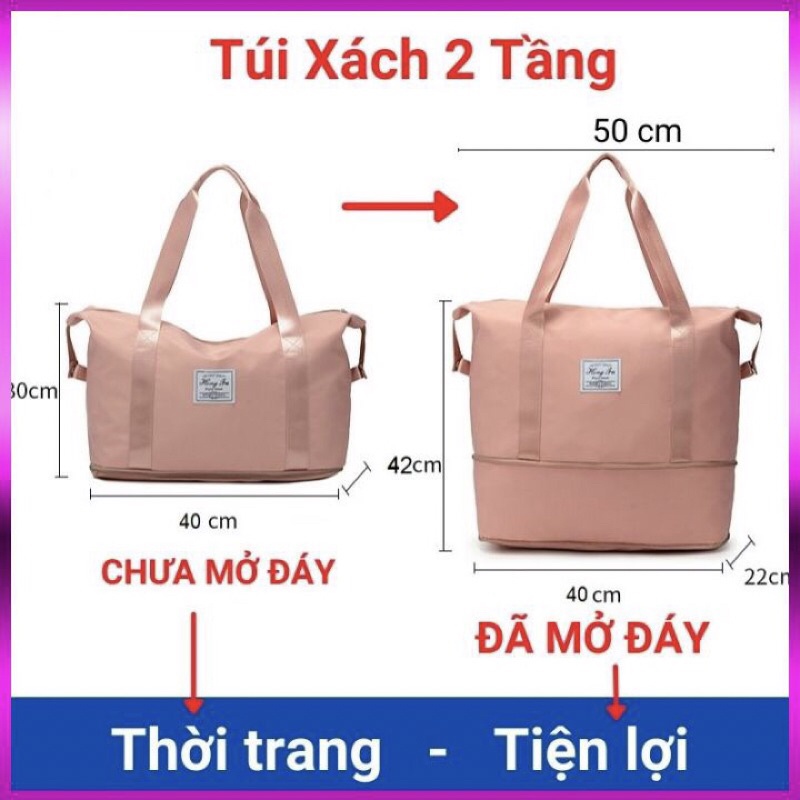 Túi du lịch size đại chất vải dù chống nước quai đeo chắc chắn 1037