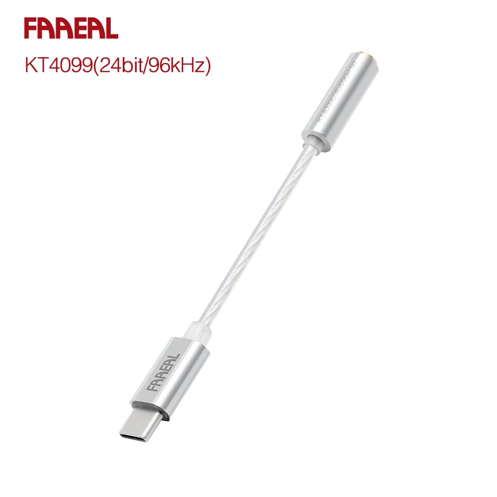 Thiết Bị Kết Nối FAAEAL KT4099 24bit / 96kHz HD Type-C Sang 3.5mm Điện Thoại