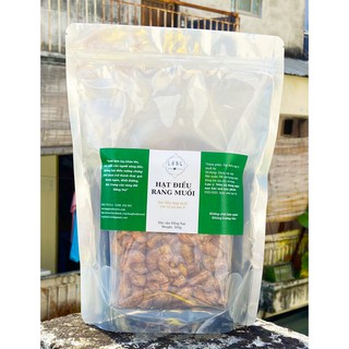 HẠT ĐIỀU RANG MUỐI CÒN VỎ LỤA 500 GR